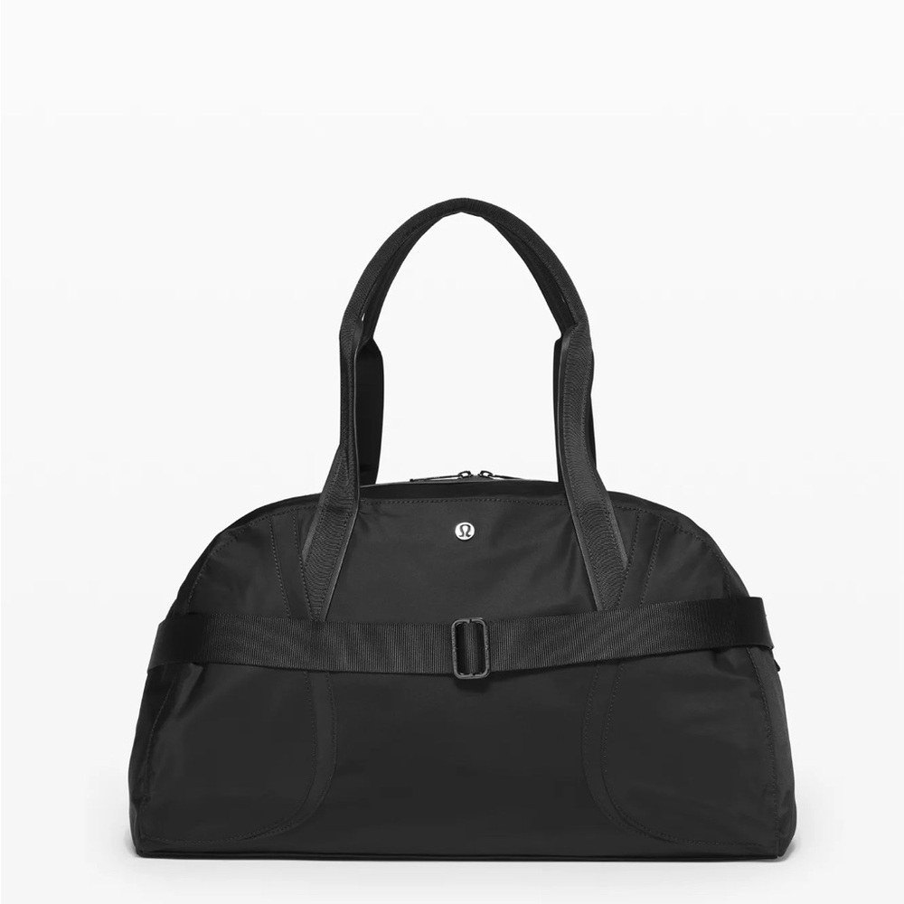 Lululemon Black Duffel Bag